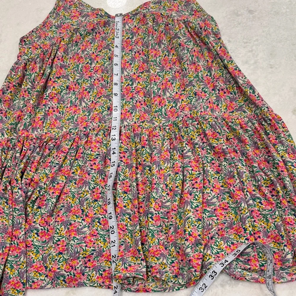 NATURAL LIFE Floral Mini Dress - Pink and Cream - Picture 5 of 6